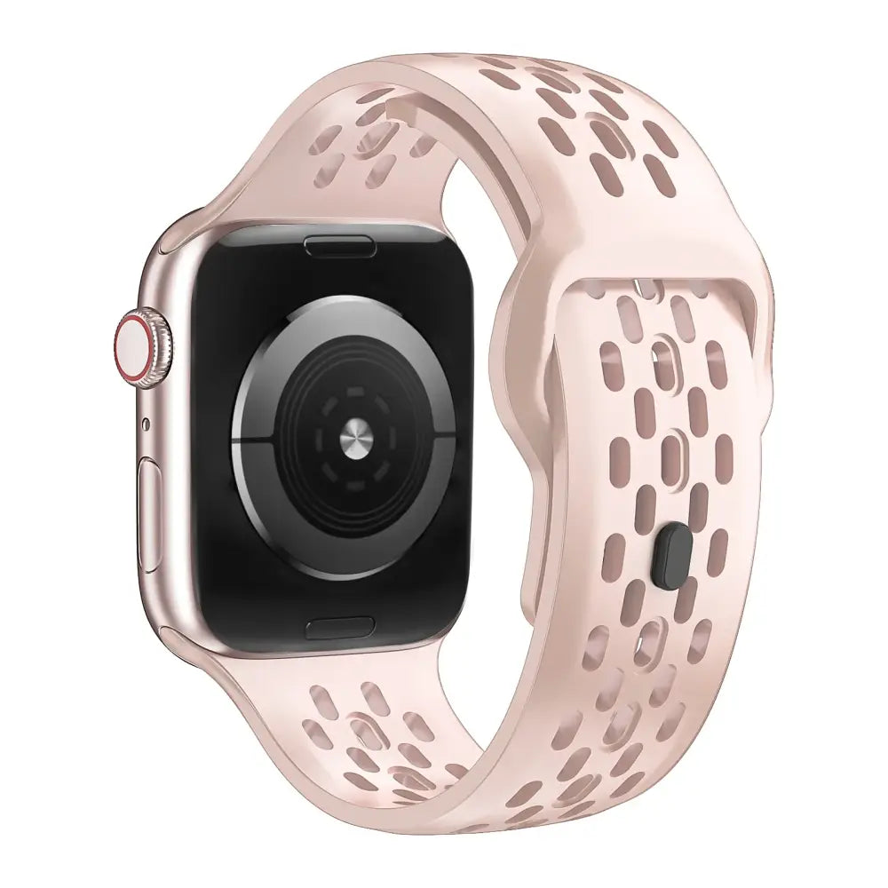 Apple Watch Armband - Apple Watch Aktiv Armband aus Silikon - Pink Sand / 38-40-41 mm