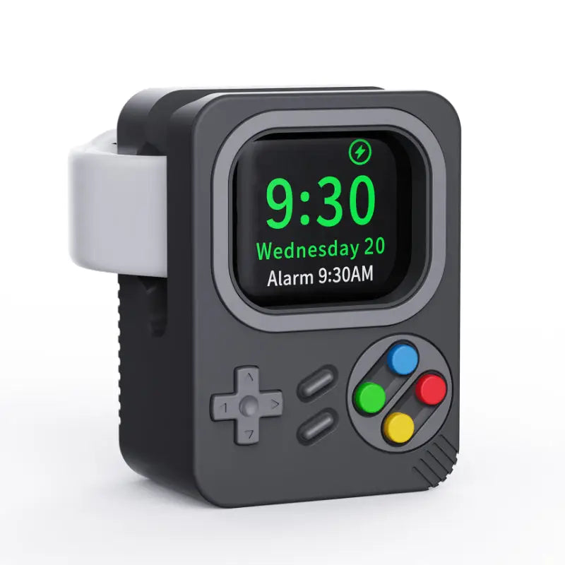 Ladestation - Apple Watch Ladestation – Retro Game Boy - Schwarz