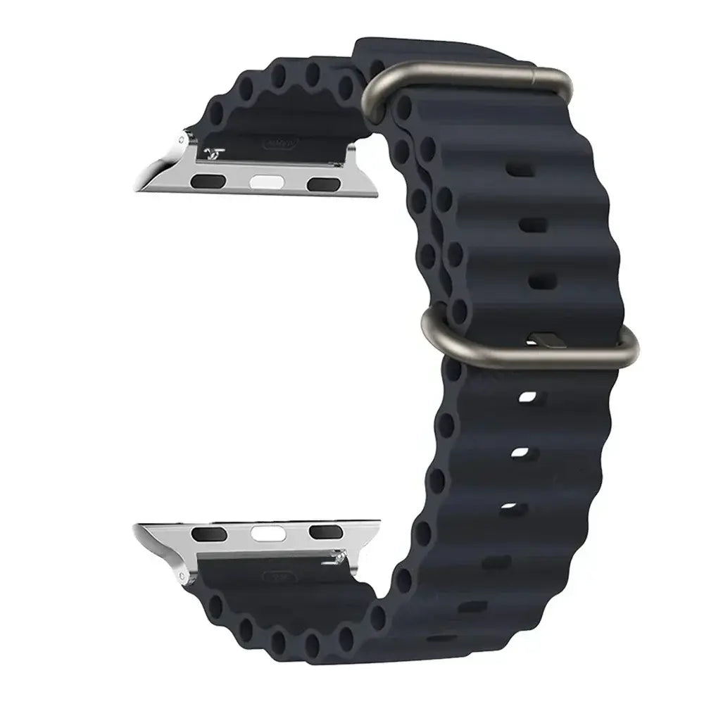 Apple Watch Armband - Apple Watch Ocean Silikon-Armband - Midnight Blue / 38-40-41 mm