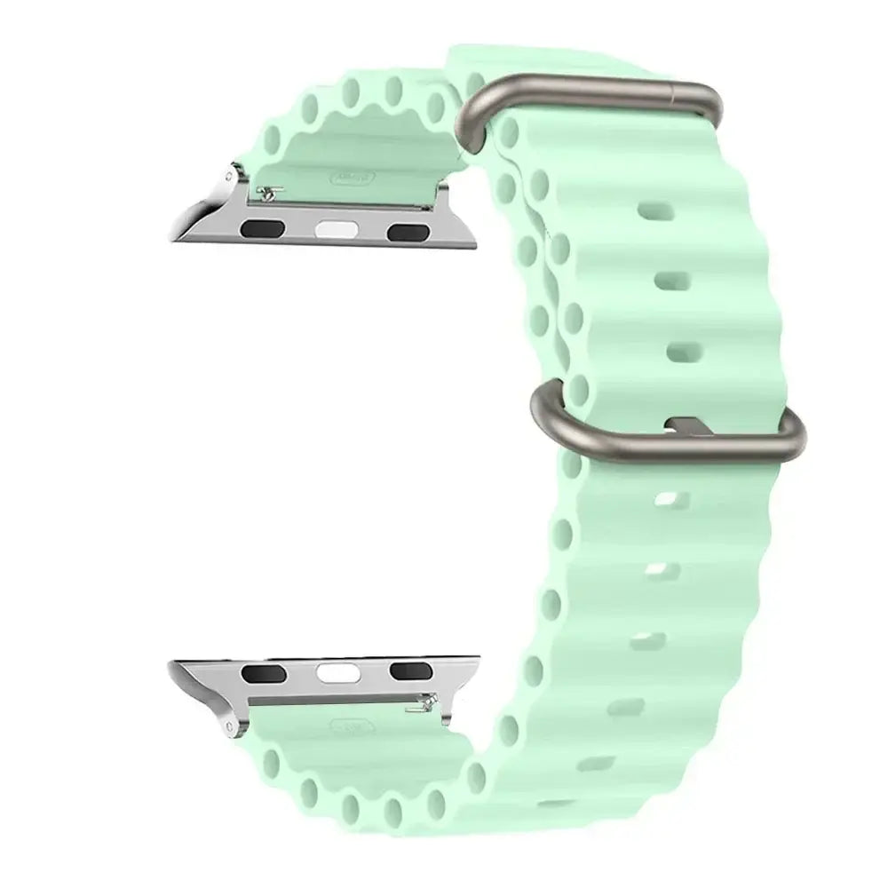 Apple Watch Armband - Apple Watch Ocean Silikon-Armband - Pistachio / 38-40-41 mm