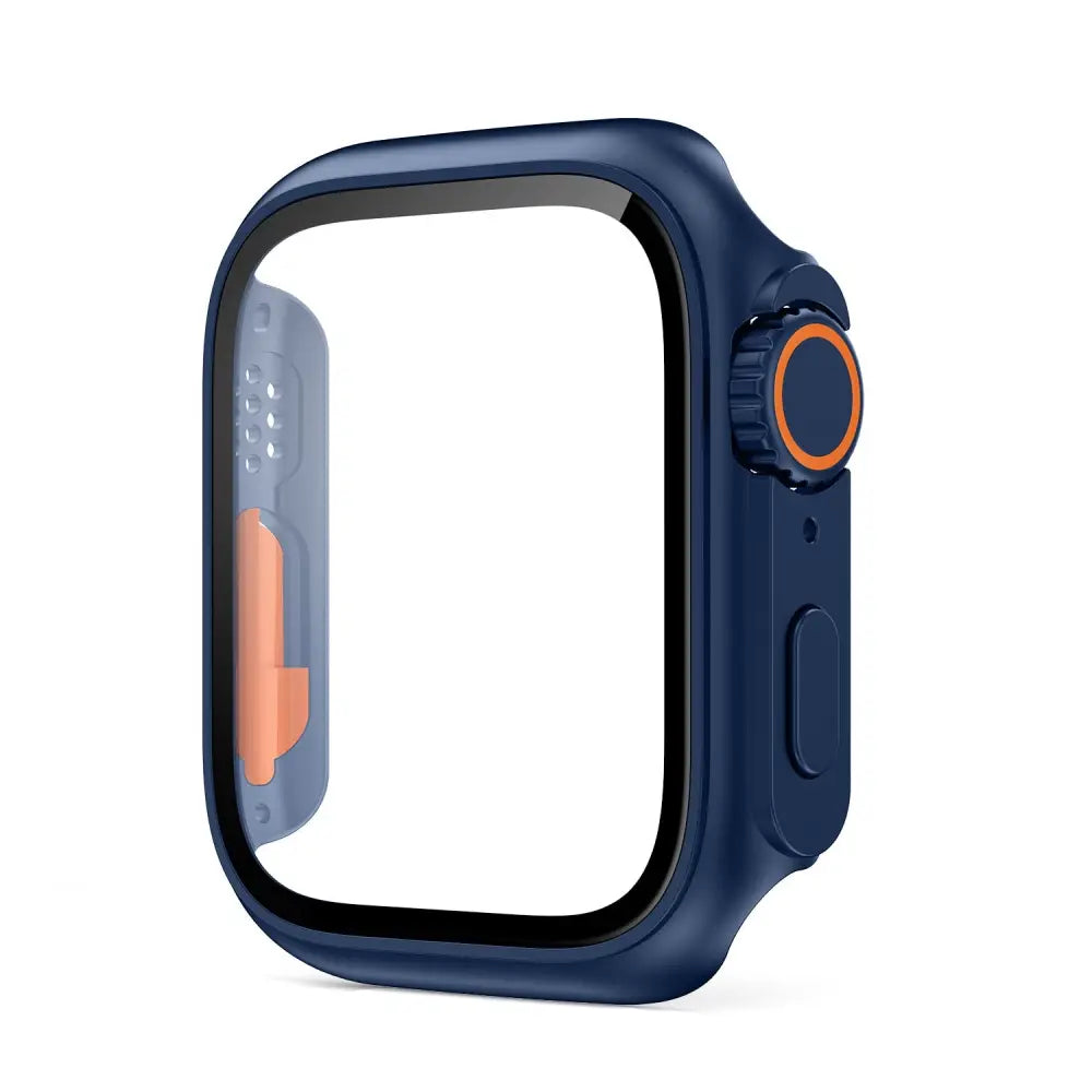 Displayschutz - Change to Ultra – Apple Watch Schutzgehäuse im Ultra Design - Midnight Blue / 38 mm