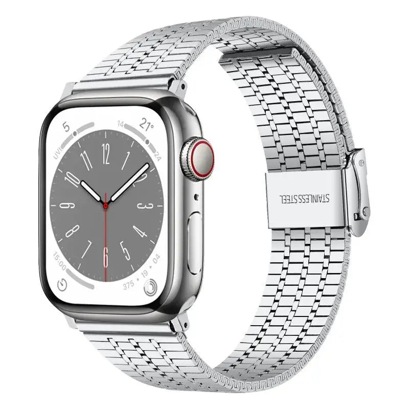 Apple Watch Armband - Edelstahl Armband - Silber / 38-40-41 mm