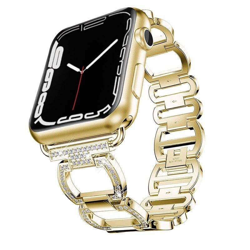 Edelstahl Schmuck-Armband - Gold / 38-40-41 mm - Apple Watch Armband