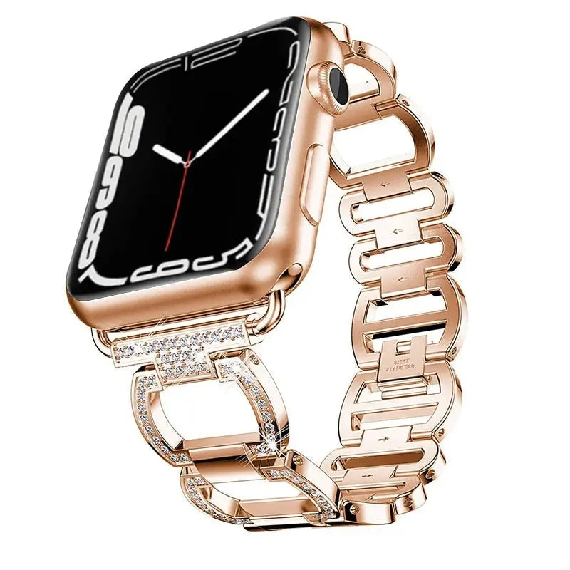 Apple Watch Armband - Edelstahl Schmuck-Armband - Rosegold / 38-40-41 mm