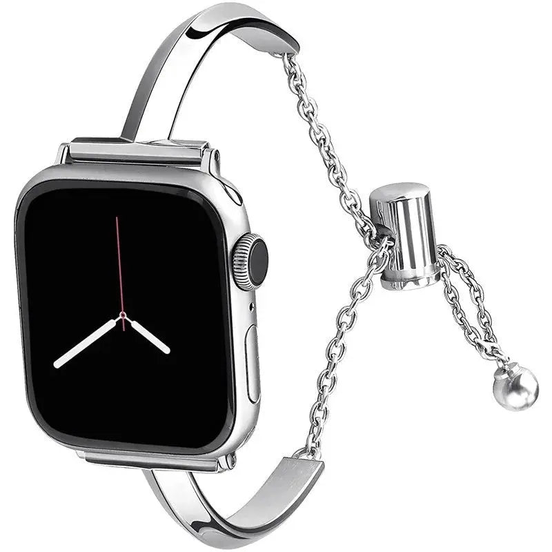 Apple Watch Armband - Edelstahl Schmuck-Armband - Silber / 38-40-41 mm