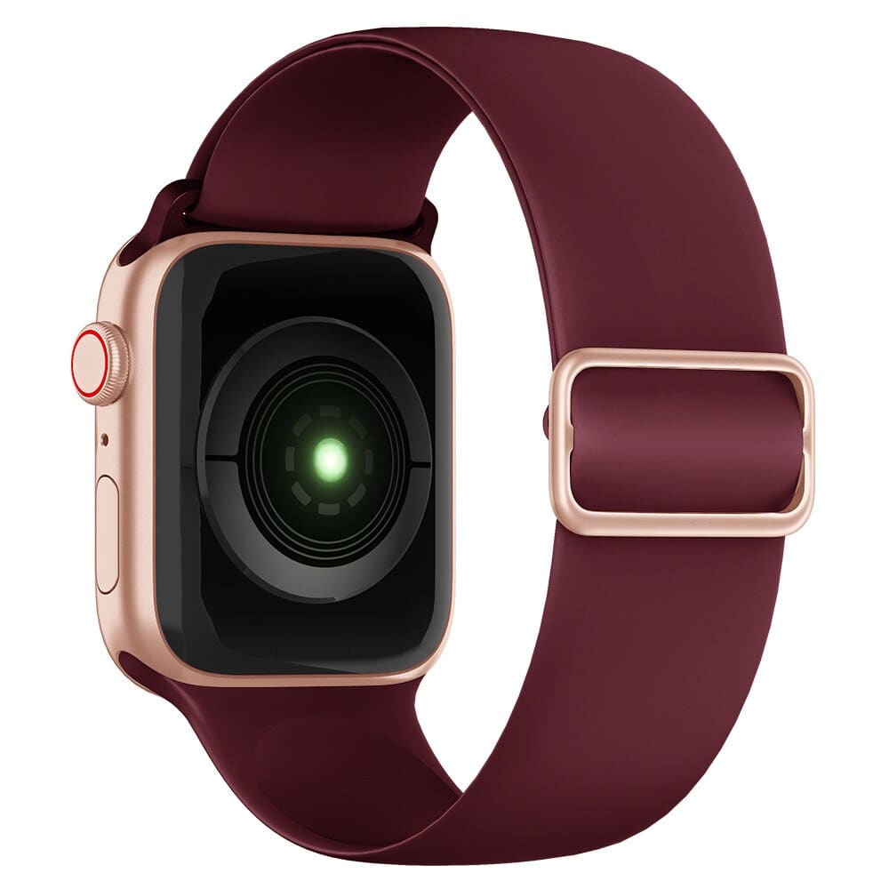 Elastisches Silikon Armband (anpassbar extra-dünn) - Apple Watch