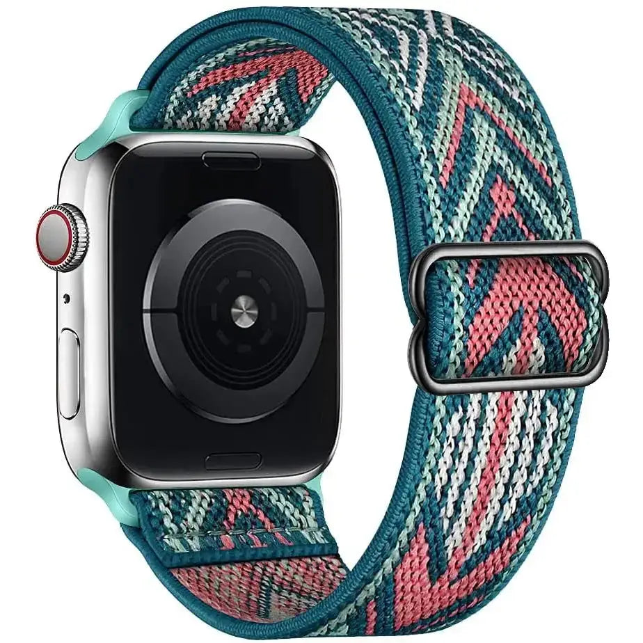 Elastisches Textil-Armband • Bohemia - Apple Watch Armband