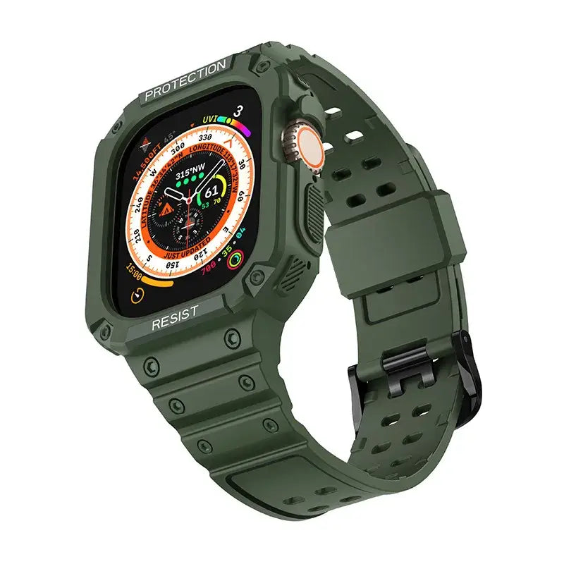 G-Shock Armband für Apple Watch Ultra - Dunkelgrün / 49 mm