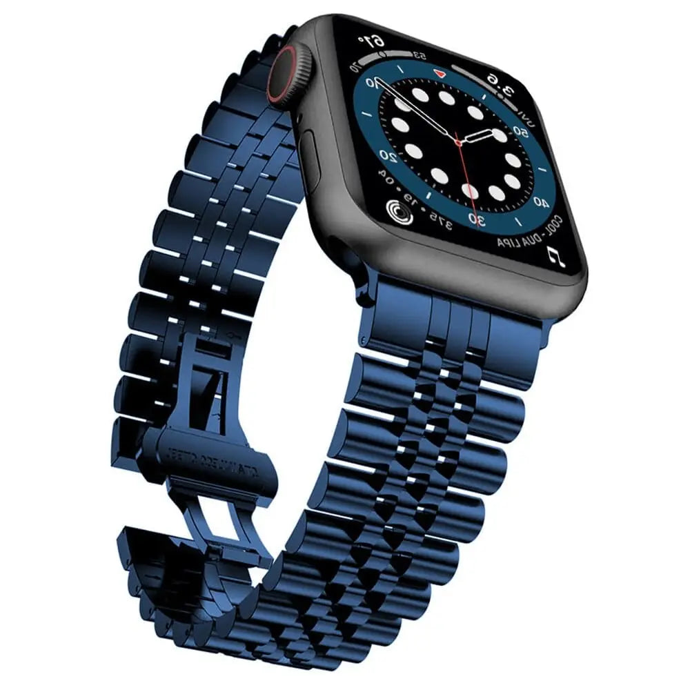 Apple Watch Armband - Gliederarmband aus Edelstahl