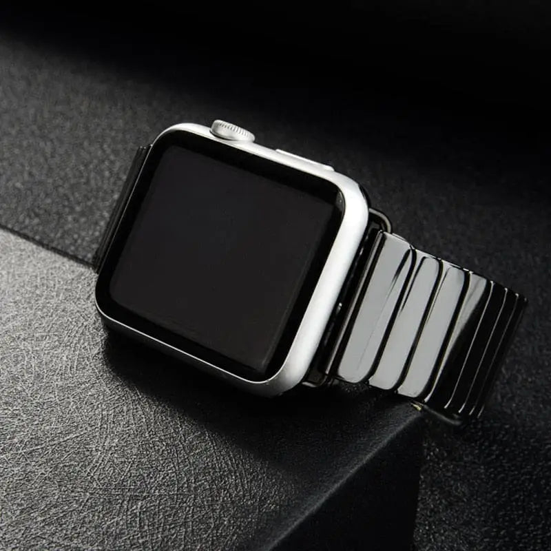 Apple Watch Armband - Gliederarmband aus Keramik