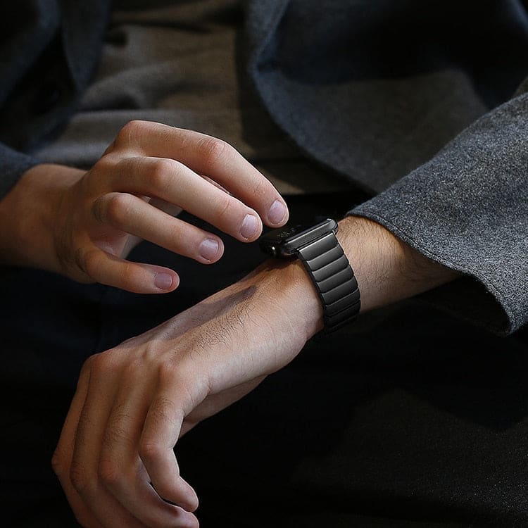 Gliederarmband aus Keramik - Apple Watch Armband