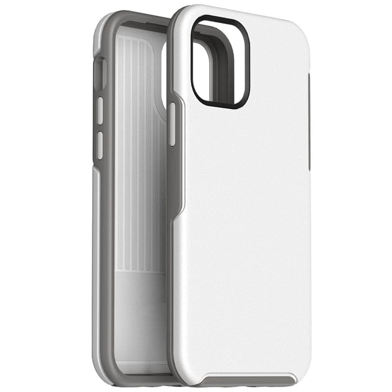 iPhone Hardcase Schutzhülle - Weiss / iPhone 12 mini - iPhone Schutzhülle