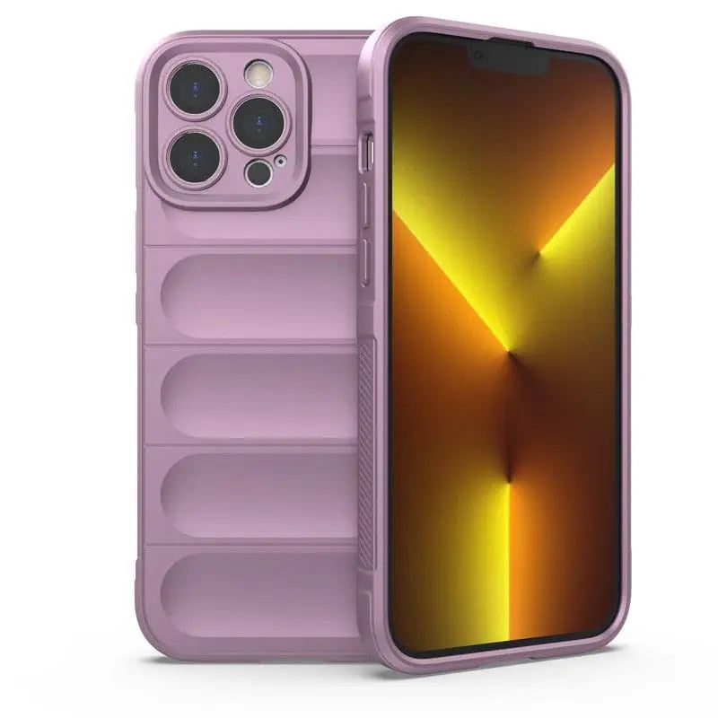 iPhone Schutzhülle - iPhone Schutzhülle aus Silikon - Violett / iPhone 12