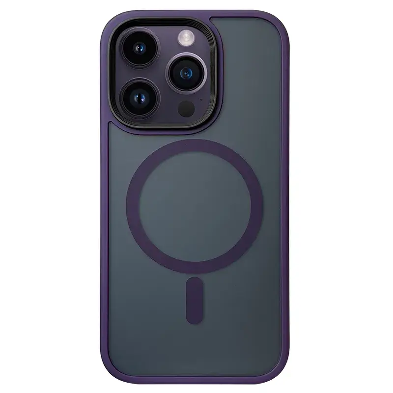 iPhone Schutzhülle - iPhone Schutzhülle mit MagSafe - Violett / iPhone 14