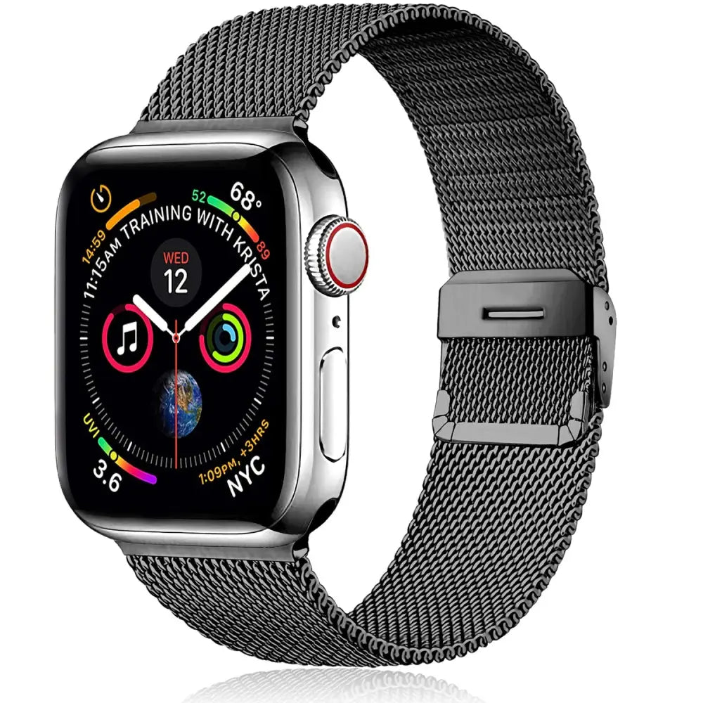 Apple Watch Armband - Klassisches Milanaise Armband aus Edelstahl