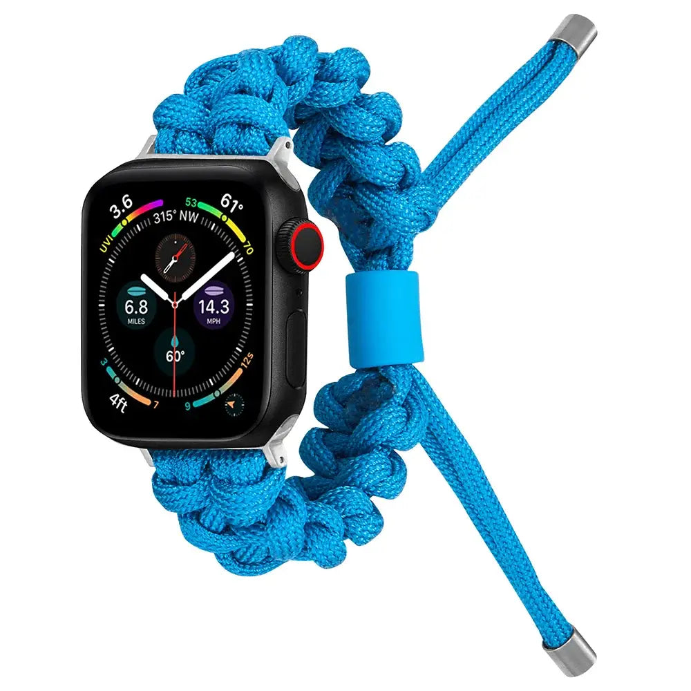 Apple Watch Armband - Kordelarmband für Apple Watch - Blue / 38-40-41 mm