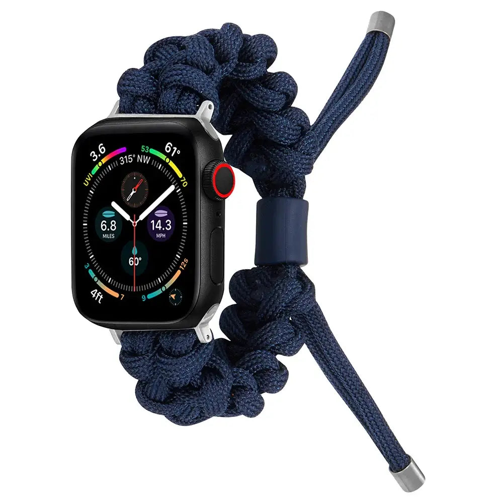 Apple Watch Armband - Kordelarmband für Apple Watch - Dark Blue / 38-40-41 mm