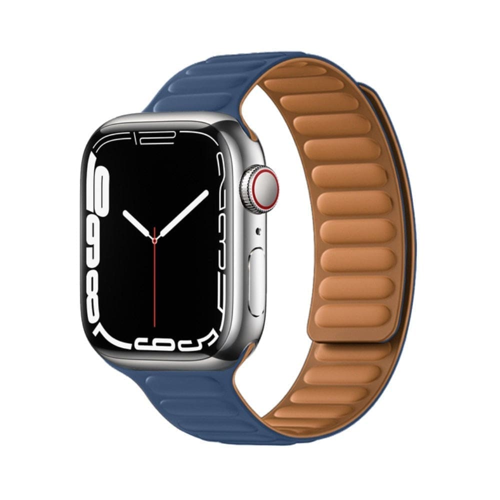 Magnetic Loop • Armband aus Silikon - Blau / 38-40-41 mm - Apple Watch Armband