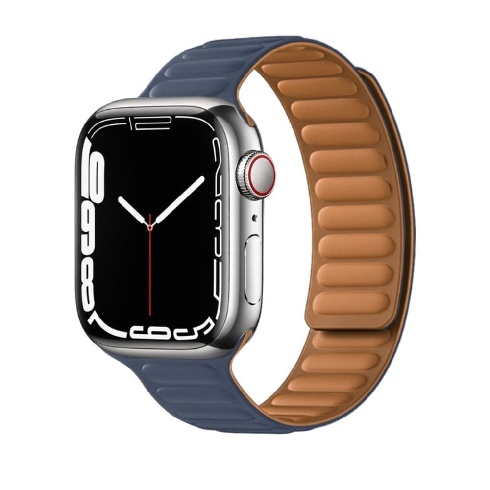 Magnetic Loop • Armband aus Silikon - Dunkelblau / 38-40-41 mm - Apple Watch Armband