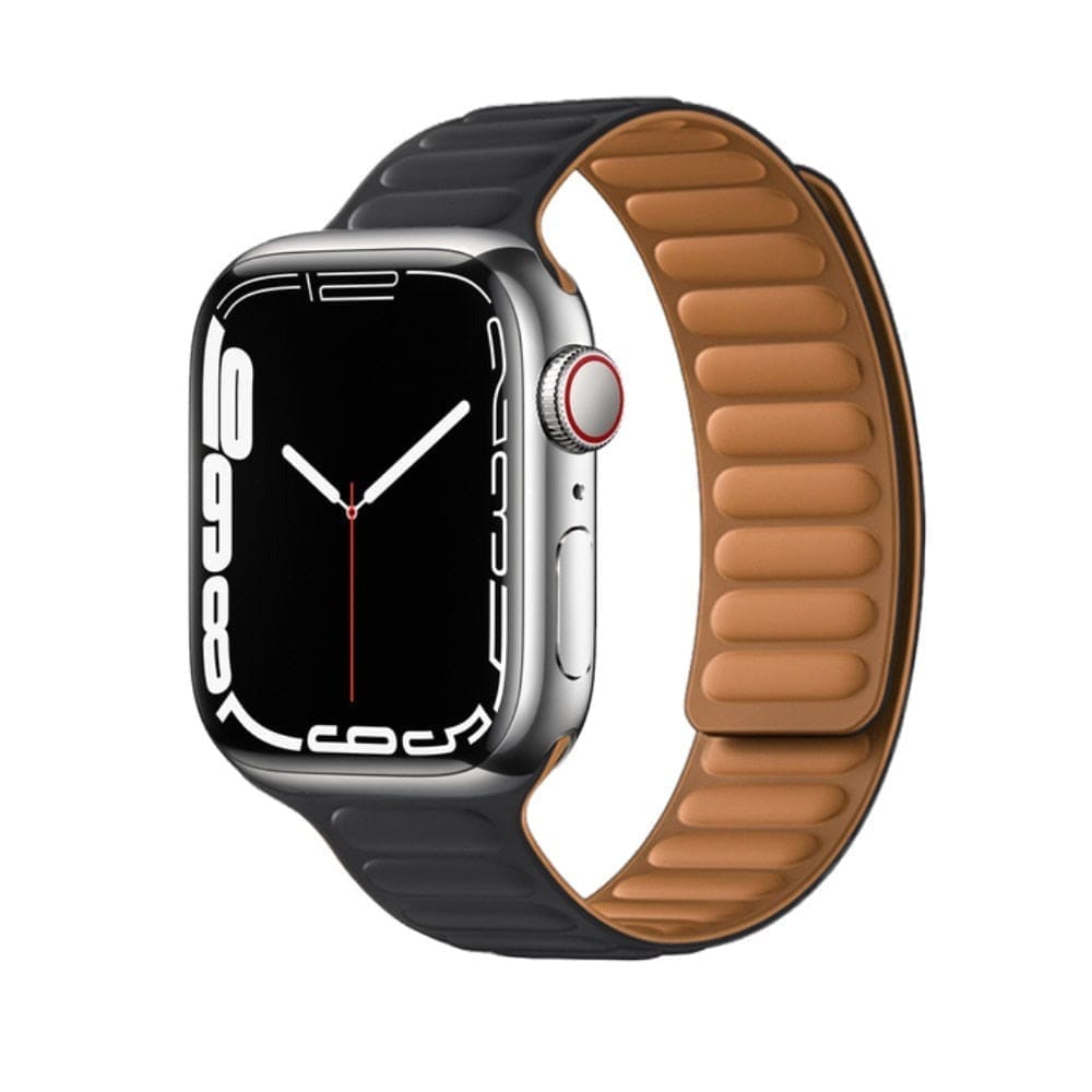 Magnetic Loop • Armband aus Silikon - Schwarz / 38-40-41 mm - Apple Watch Armband