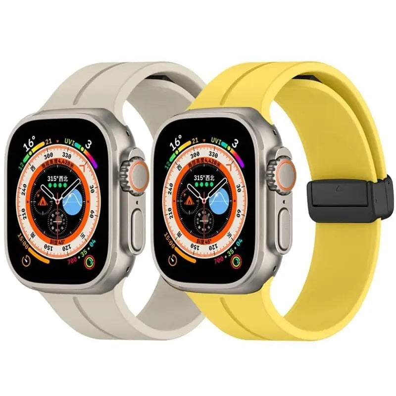 Apple Watch Armband - Magnetisches Silikon-Armband