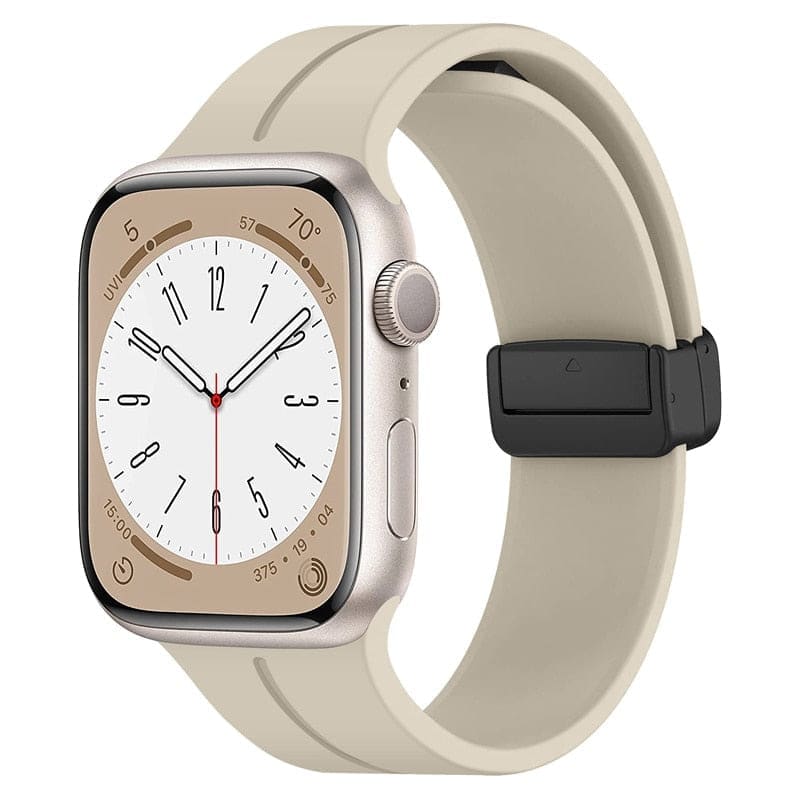 Magnetisches Silikon-Armband - Starlight / 38-40-41 mm - Apple Watch Armband