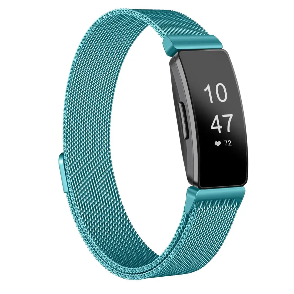 Fitbit Armband - Milanaise Armband für Fitbit Inspire - Türkis / S