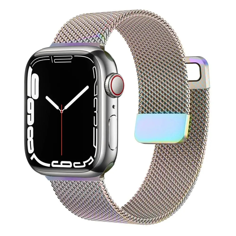 Apple Watch Armband - Milanaise Armband mit Magnet-Verschluss - Multicolor / 38-40-41 mm