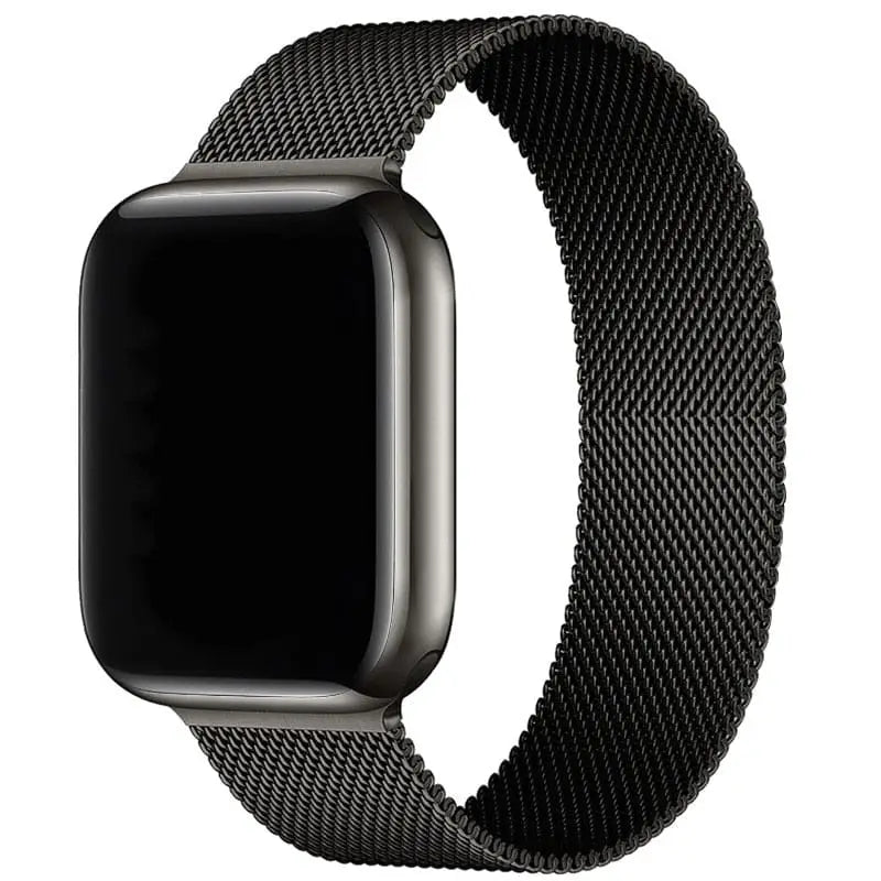 Apple Watch Armband - Milanaise Einzel-Armband - Schwarz / 38-40-41 mm