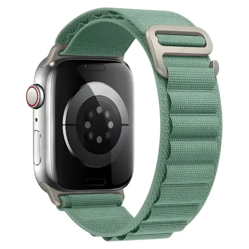 Apple Watch Armband - Nylon Armband mit G-Haken - Light Green / 38-40-41 mm