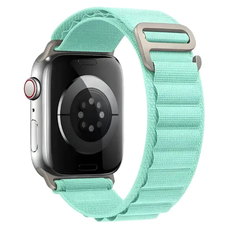 Apple Watch Armband - Nylon Armband mit G-Haken - Mint Green / 38-40-41 mm