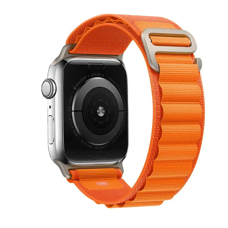 Apple Watch Armband - Nylon Armband mit G-Haken - Orange / 38-40-41 mm