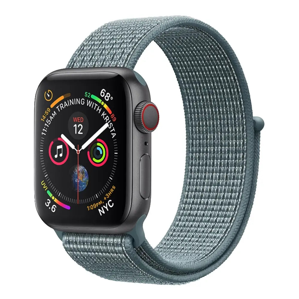 Apple Watch Armband - Nylon-Armband mit Klettverschluss - Teal / 38-40-41 mm