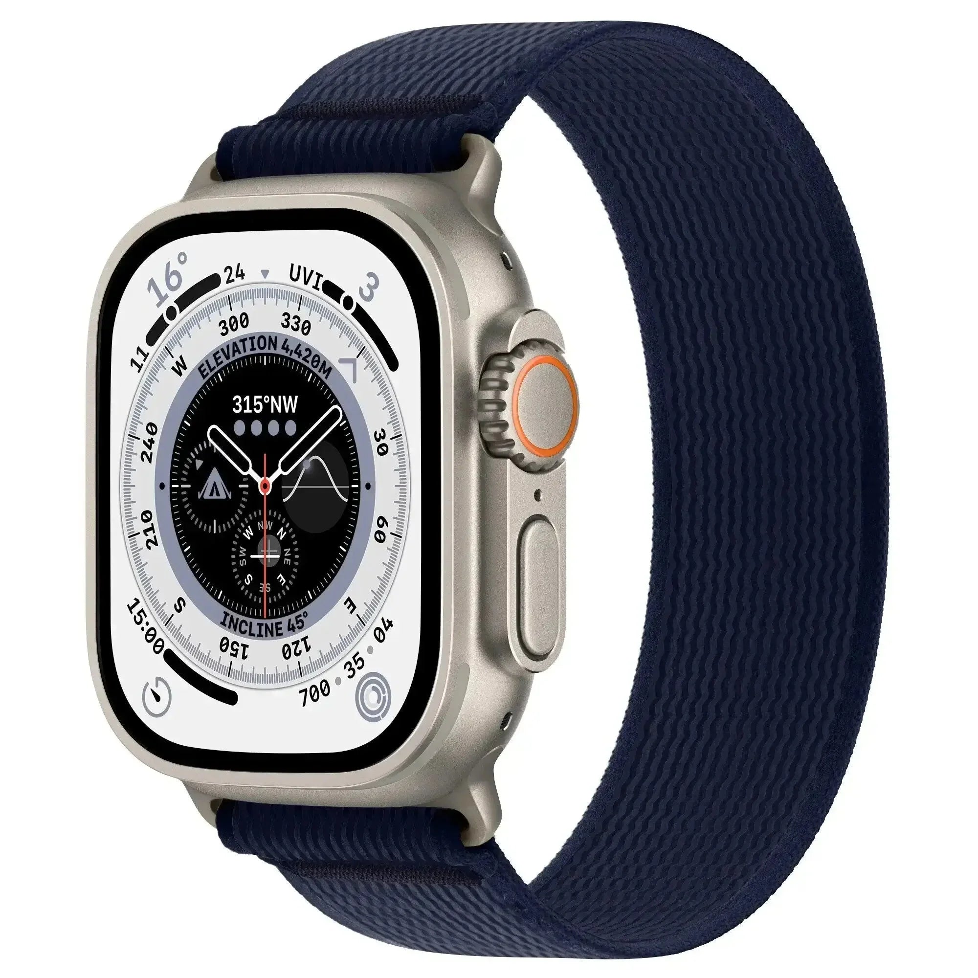 NylonFlex – Elastisches Armband - Dark Blue / XS / 38-40-41 mm - Apple Watch Armband