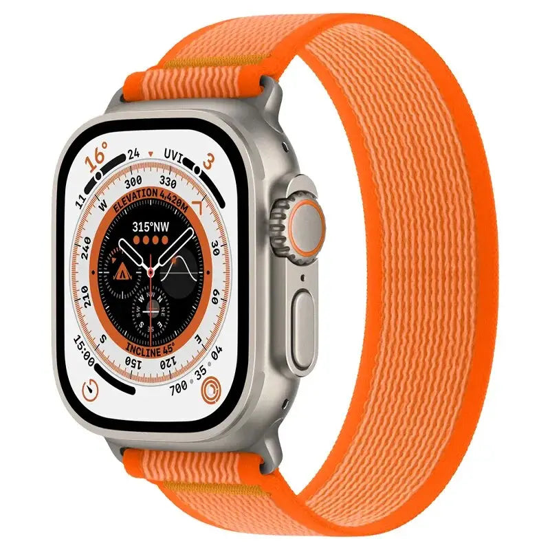 Apple Watch Armband - NylonFlex – Elastisches Armband - Orange / XS / 38-40-41 mm