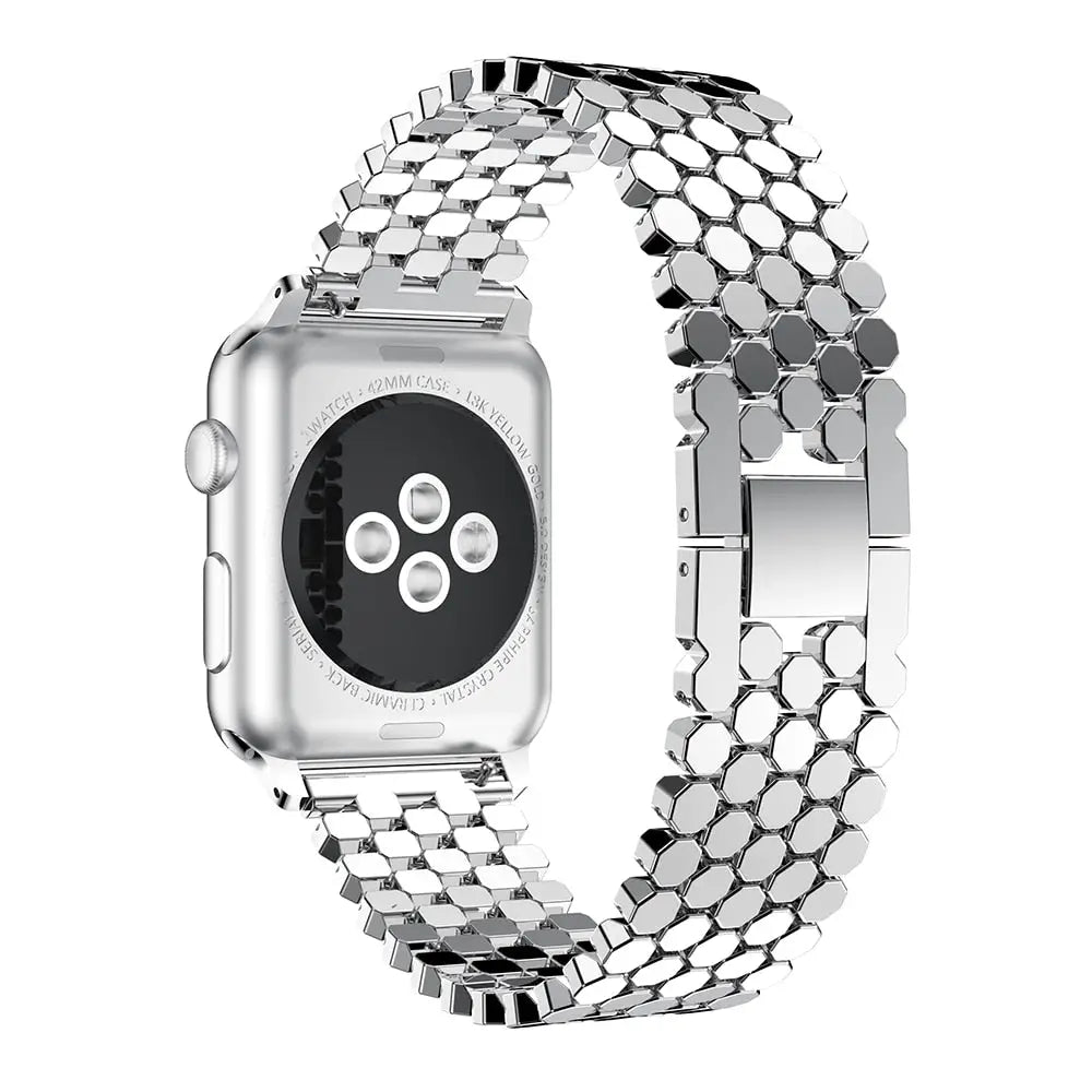 Apple Watch Armband - Poseidon Armband aus Edelstahl