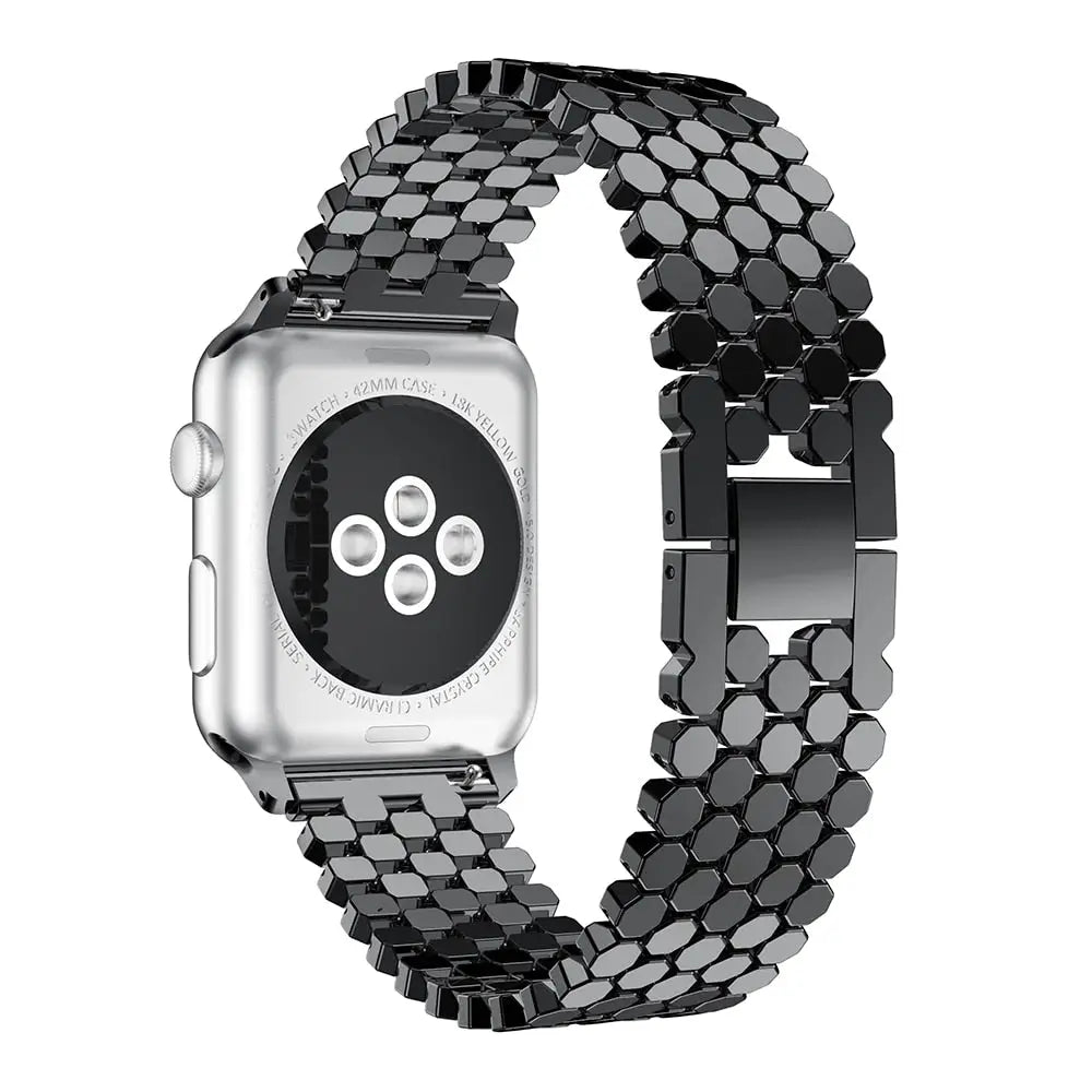 Apple Watch Armband - Poseidon Armband aus Edelstahl