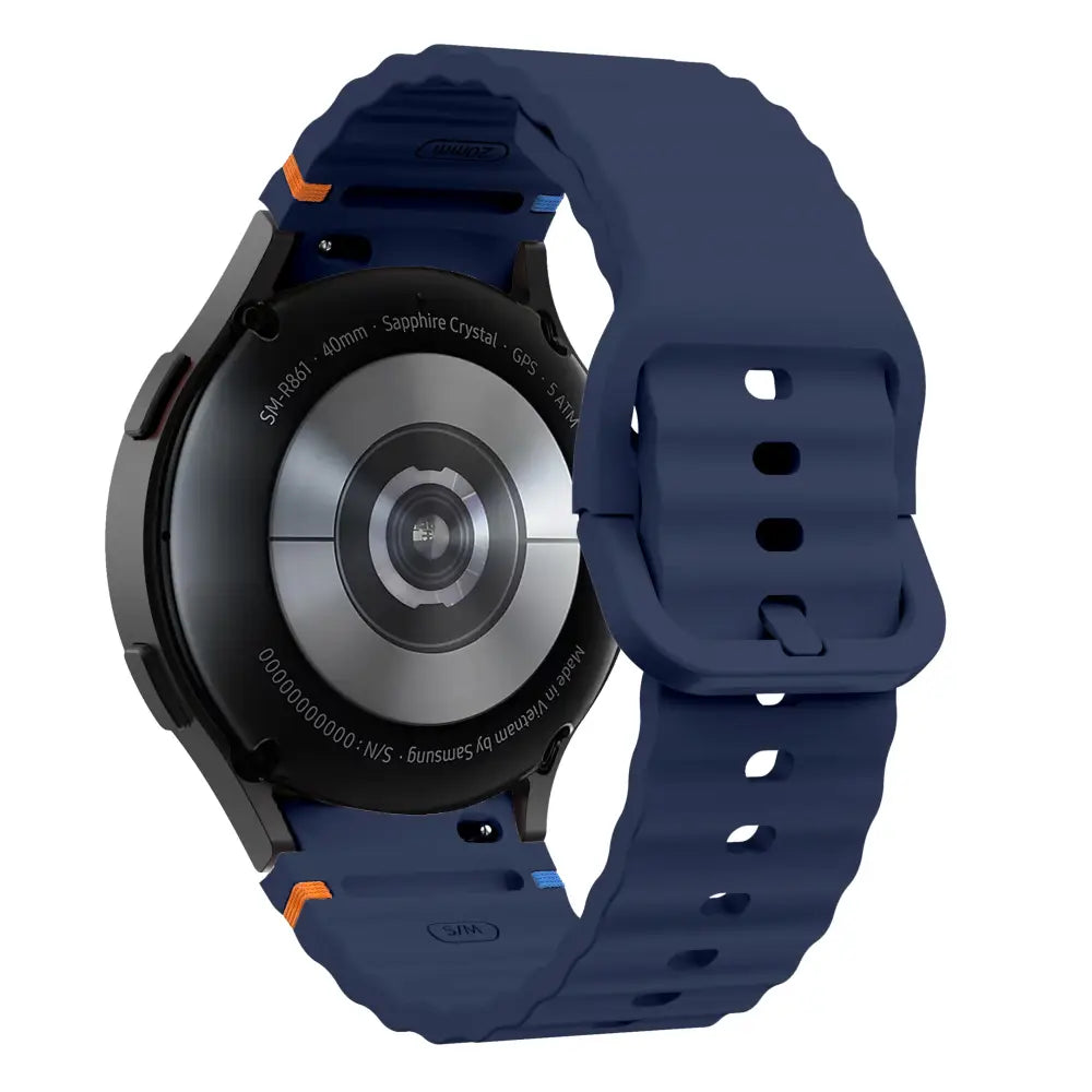 Samsung Armband - Samsung Galaxy Watch Silikon Armband - Midnight Blue / Galaxy Watch 7