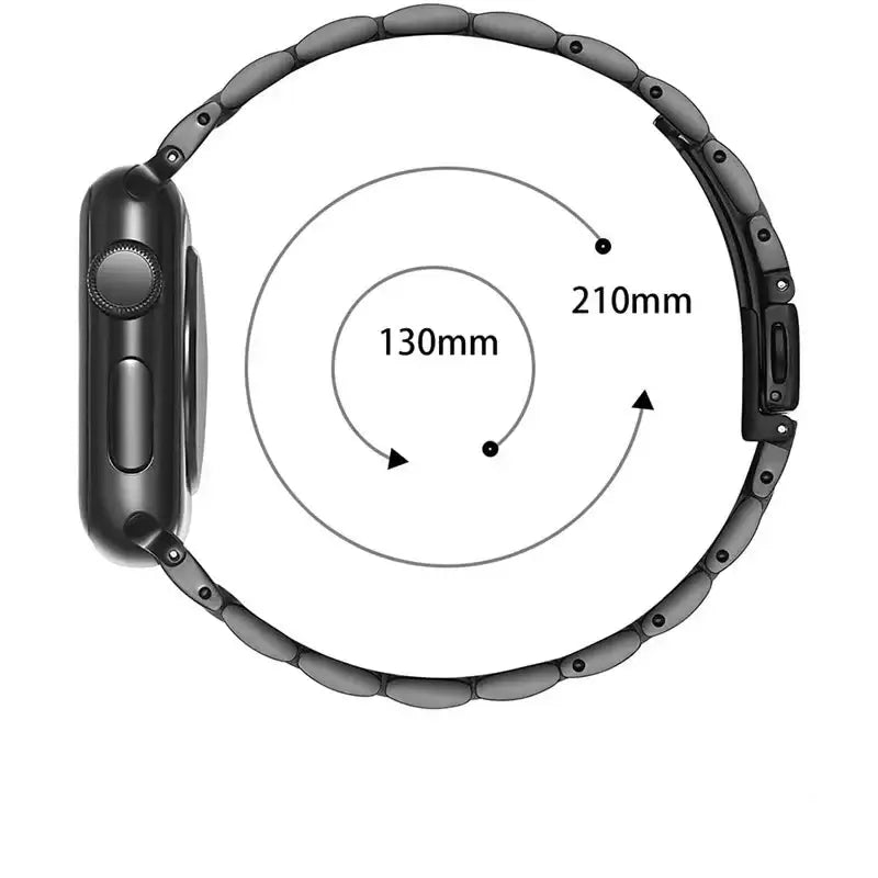 Apple Watch Armband - Schmales Gliederarmband für Apple Watch