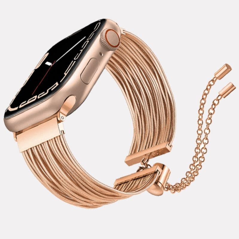 Schmuck-Armband aus Edelstahl - Apple Watch Armband