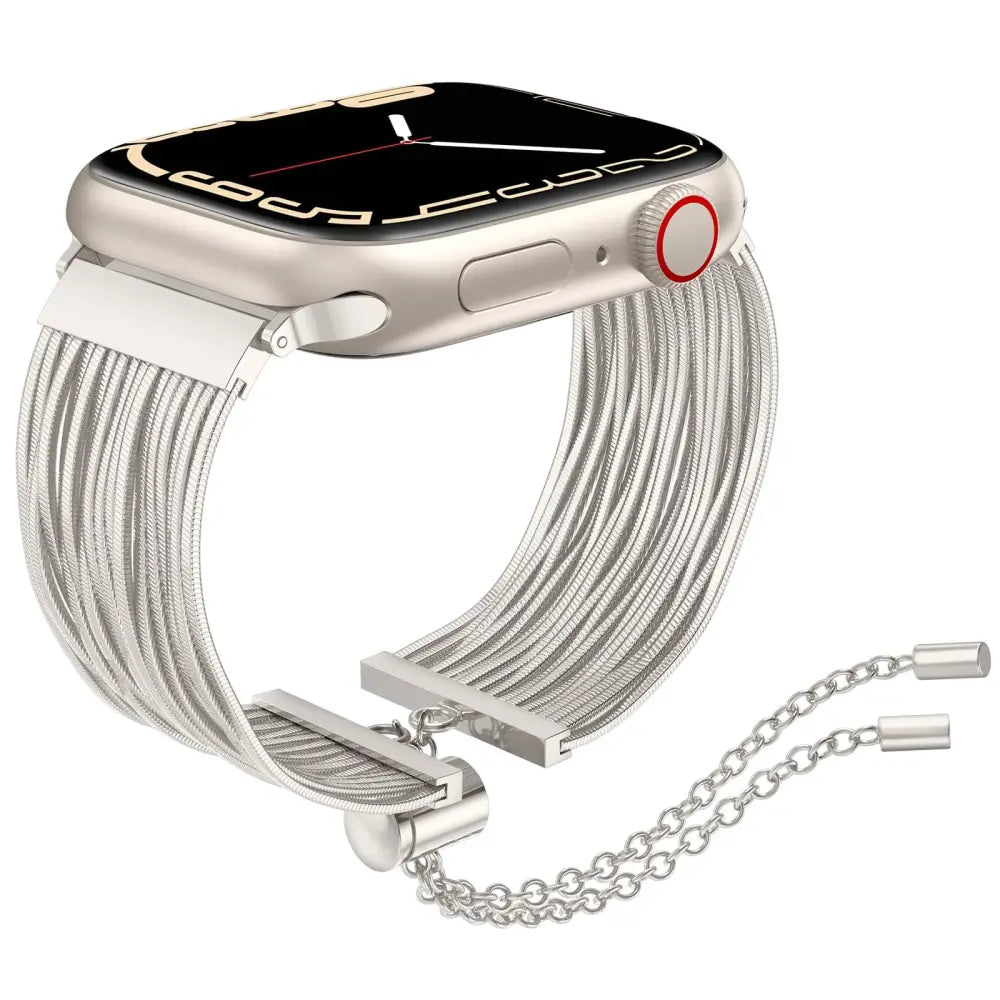 Apple Watch Armband - Schmuck-Armband aus Edelstahl - Starlight / 38-40-41 mm