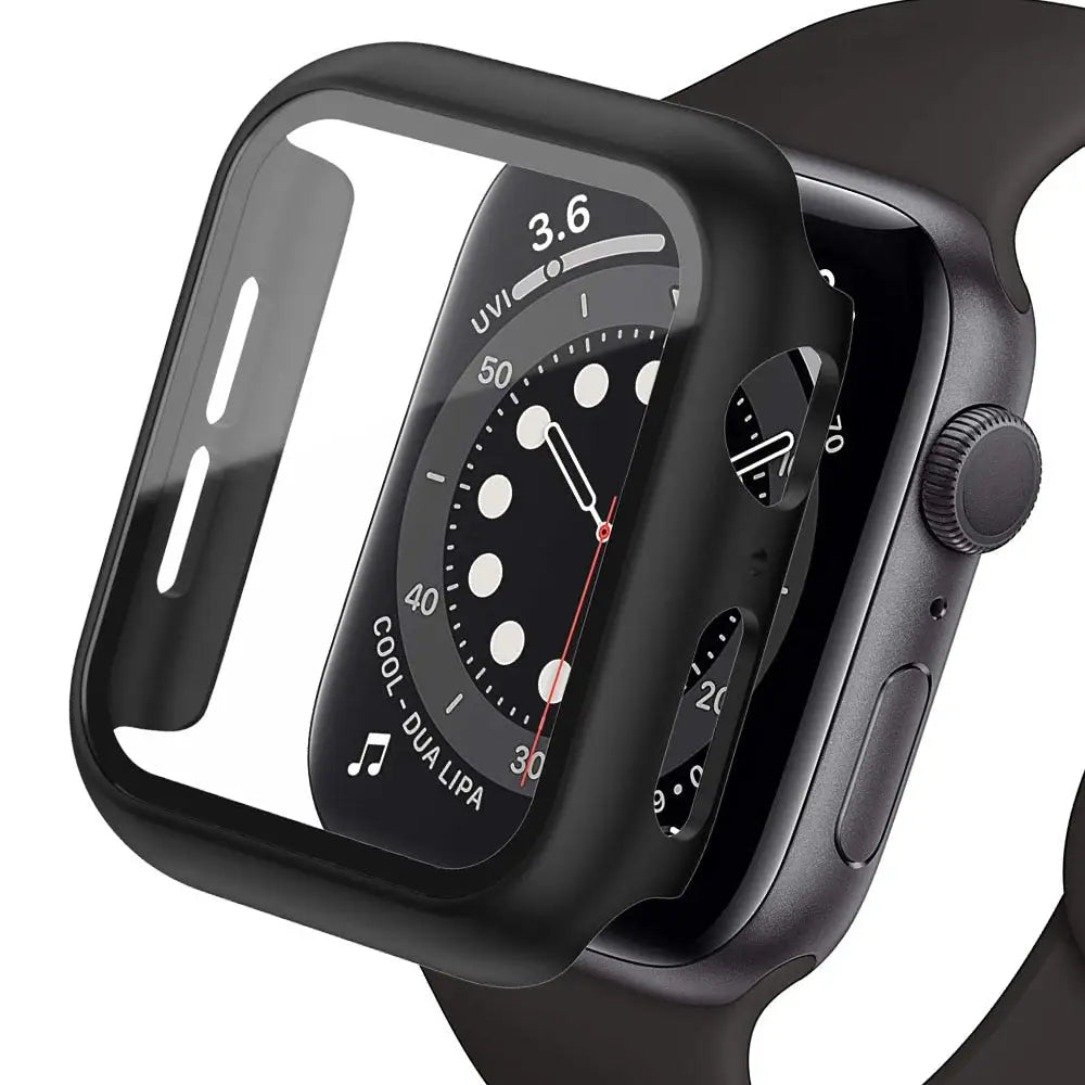 Displayschutz - Schutzgehäuse für Apple Watch - Schwarz / 38 mm