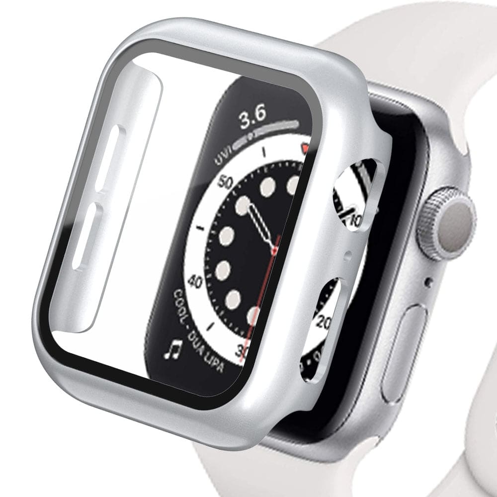 Schutzgehäuse für Apple Watch - Silber / 38 mm - Displayschutz