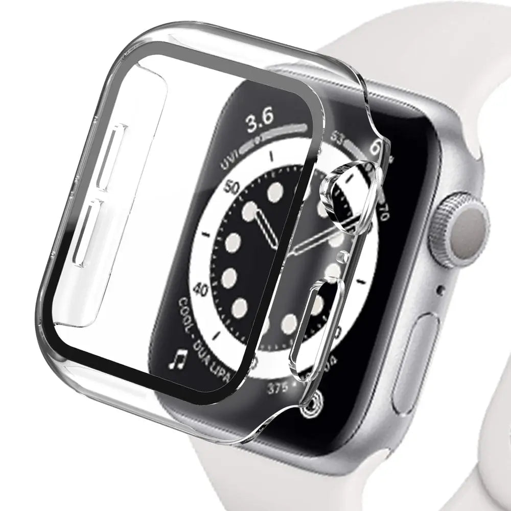 Displayschutz - Schutzgehäuse für Apple Watch - Transparent / 38 mm