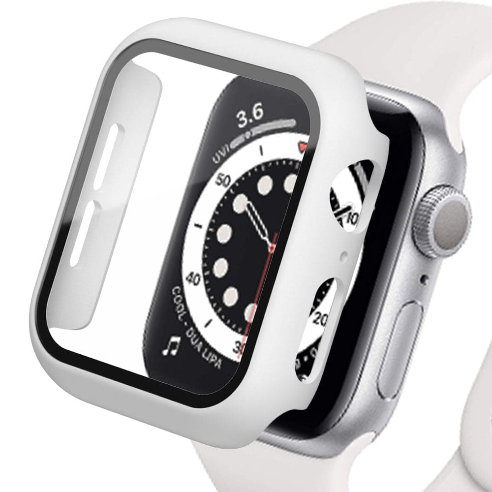 Schutzgehäuse für Apple Watch - Weiss / 38 mm - Displayschutz