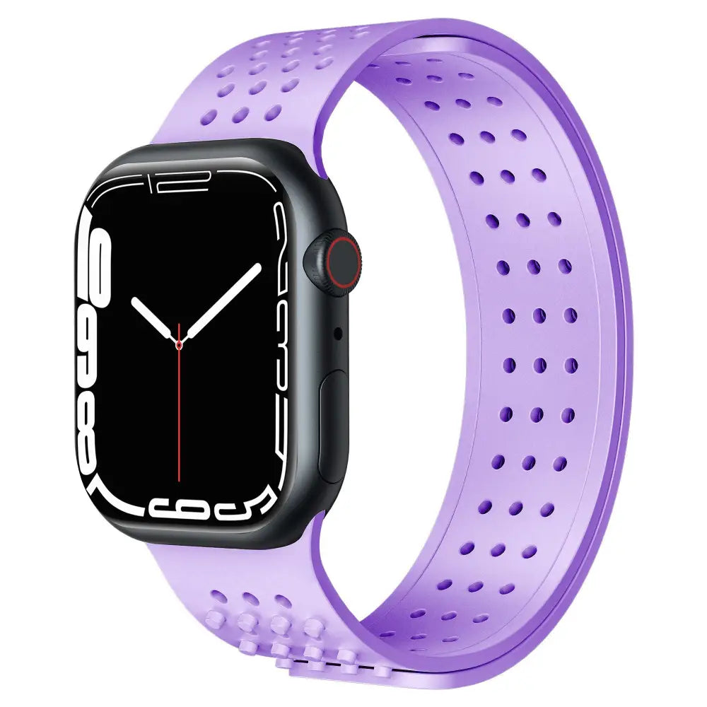 Apple Watch Armband - Silikon Armband (einstellbar) - Violett / 38-40-41 mm