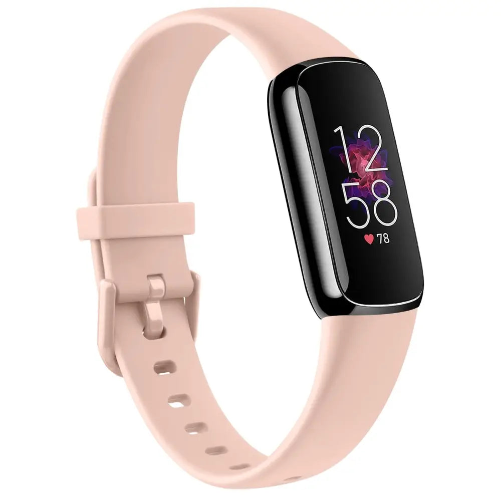 Fitbit Armband - Silikon Armband für Fitbit Luxe - Rosa / S / Fitbit Luxe