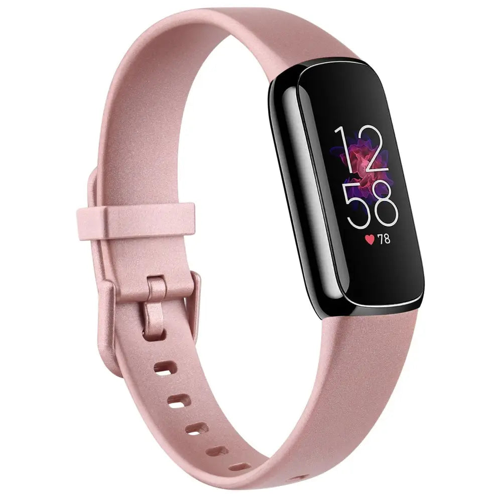 Fitbit Armband - Silikon Armband für Fitbit Luxe - Rosegold / S / Fitbit Luxe