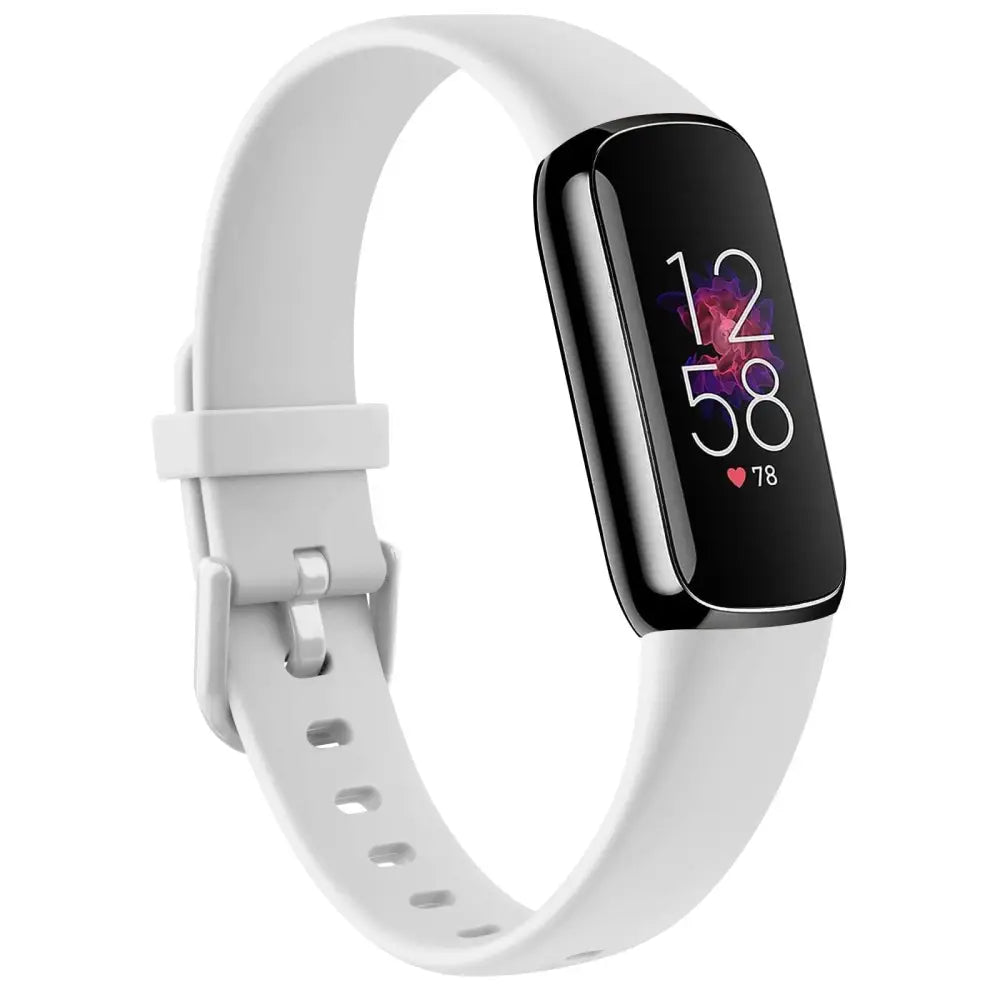 Fitbit Armband - Silikon Armband für Fitbit Luxe - Weiss / S / Fitbit Luxe