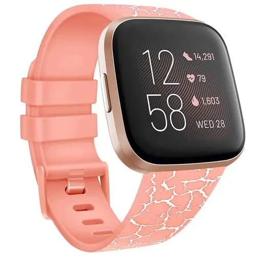 Fitbit Armband - Silikon Armband für Fitbit Versa 1 / Versa 2 / Versa Lite